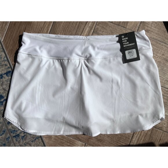 Etonic SPORT Tennis Golf Women Size XL The Every Day Hybrid Skort Wht Polyester - Picture 9 of 16